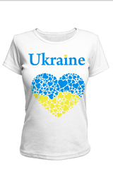 Women's tshirt with national symbolic